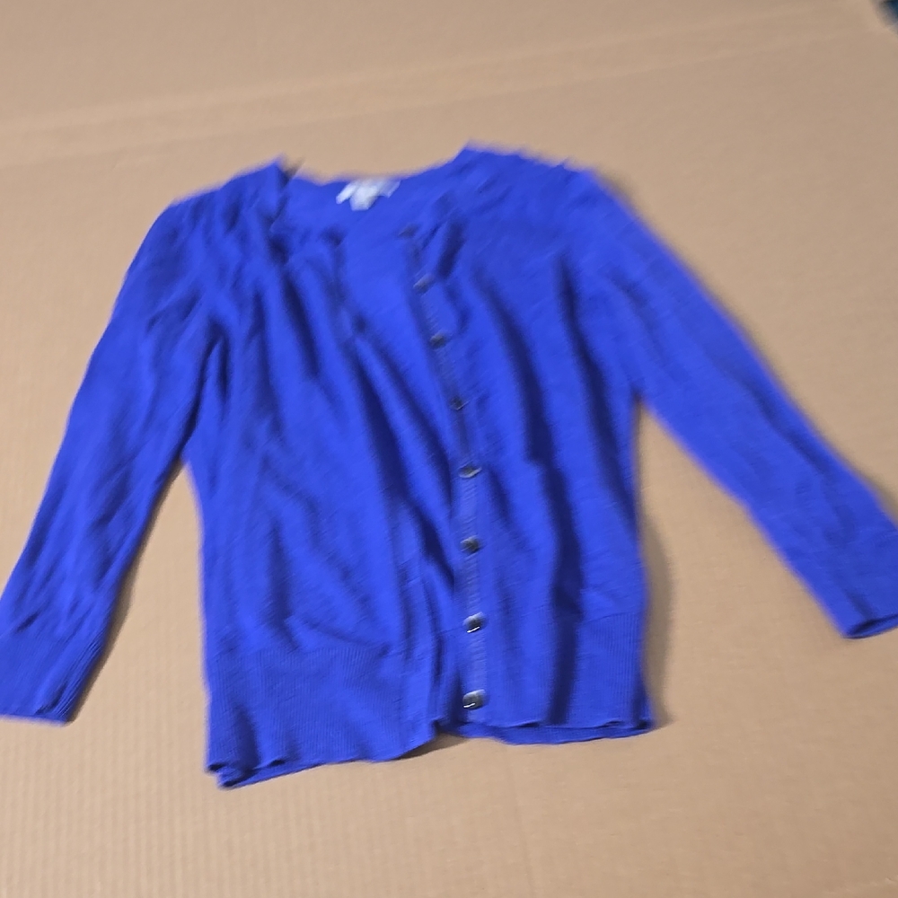 Halogen Royal Blue Women's Cardigan